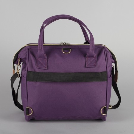 Bag-rug 2 in 1 on wheels 18 ", lightning department, external pocket, purple color-8