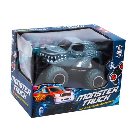 Dino radio -controlled jeep works on batteries, blue color-7