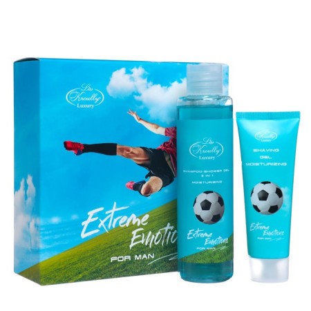 Gift set of Liss Kroully: gel-shampoo, 260 ml + shaving gel, 75 ml