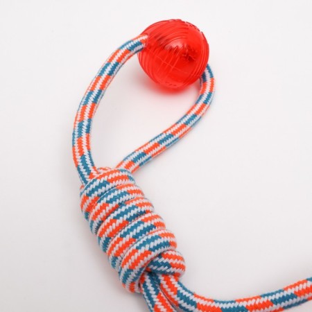 Cable toy with chewing elements "2 infinity", 42 cm, up to 155 g, mix-4