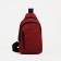 Squint bag ZFTS, textiles, burgundy color
