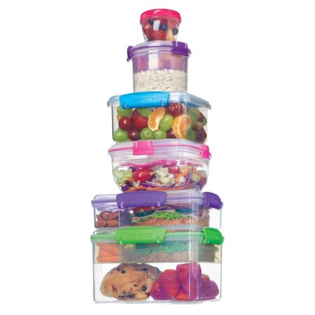 Sistema Breakfast to-go, double, 530 ml lunch lunch with a spoon.-5