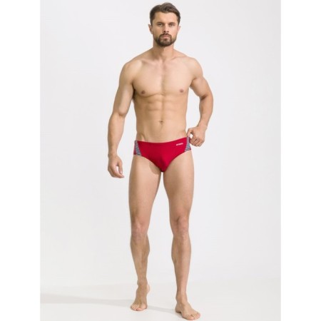 Male swimming trunks for the ATEMI TAE 01C basin, red color, size 44-3