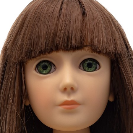 Aniko doll, Trinity Dolls, yellow skirt, black T -shirt-1