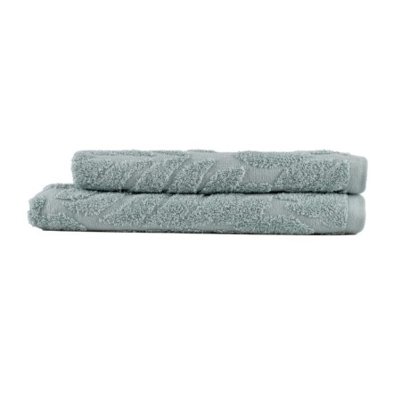 Terry towel Sofi de Marko Flowers, 550 gr, size 50x90 cm, blue color-2
