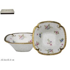 Square Lenardi salad, size 12.5x 12.5 cm