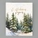 Package Gift New Year Laminated "Winter Forest", S 12 x 15 x 5.5 cm, New Year