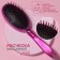 Massage comb, 7.5 × 24 cm, raspberry color