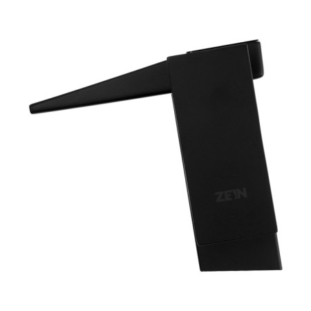 Mixer for the sink ZEIN Z3810, designer, single -leaf, flat spout, black-7
