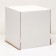 Box for cake, white, 26.5 x 26.5 x 29 cm