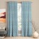 Set of curtains "Minas", size 170x270 cm, blue color