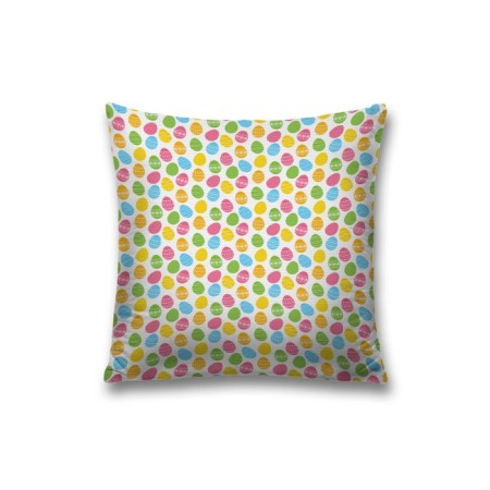 Decorative pillowcase "dyed eggs", on a zipper, size 45x45 cm