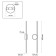 Wall lamp IP20 LED 18W 1080LM 3000K