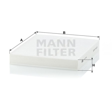 Salon filter Mann-Filter CU2141-1