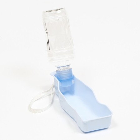 Walking auto -pound with a curly bottle, 250 ml, blue-1