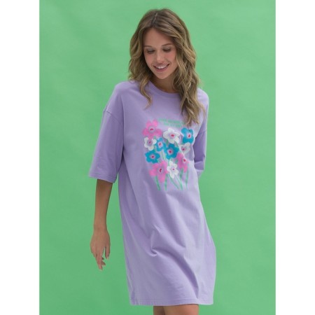 Female dress, size s, lavender color-1