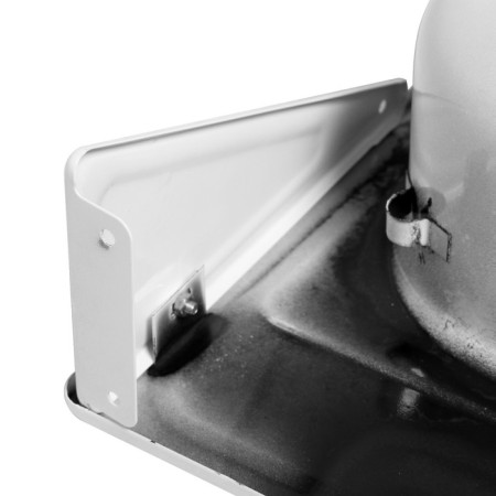 Steel kitchen washing "Santex", 500 x 500 x 160 mm, enameled, with brackets-3
