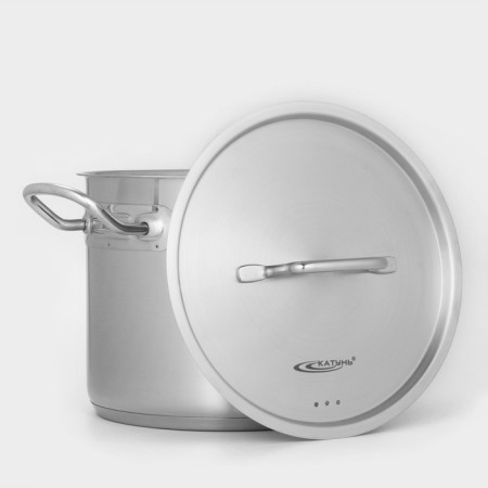 Poster "General catering", 5 l, d = 20 cm, h = 16 cm, metal cover, induction, with a heat distribution layer-2