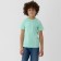 Children's Minaku T -shirt, turquoise color, height 122 cm