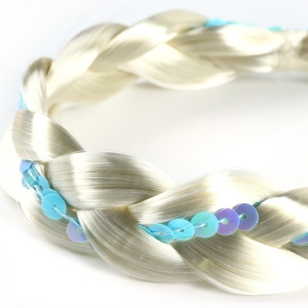 Hair strand 40 cm, cold heart-3