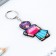 Key keychain wooden anime "skirt"