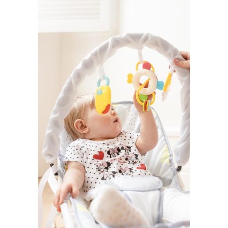 Shakeslong - rocking chair for newborns "Geometry", game arc, toys mix-2