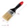 Brush flat Stayer Universal 0104-075, natural bristles, wooden handle, 75 mm