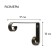 Kashpo bracket, forged, 17 cm, metal, bronze