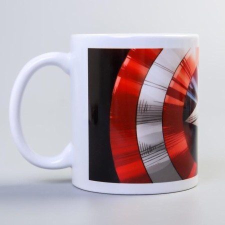 Sublimation mug, 350 ml "Shield Captain America", Avengers-2