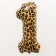 Foil ball 32 "Number 1", color leopard