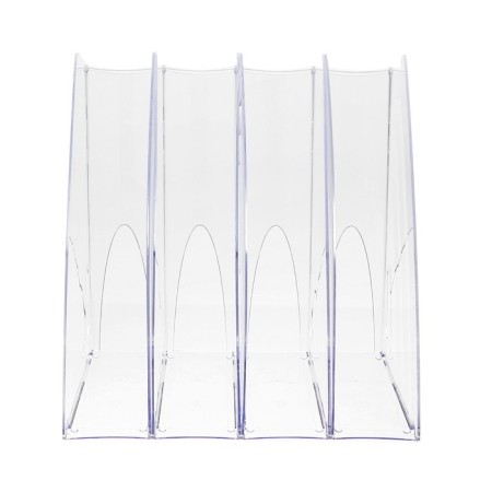Paper tray Vertical Calligrata "premium", 70mm, transparent-3
