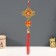 Plastic suspension, textiles "Chinese flashlight and knot - for happiness" 4.2x8.2x39 cm