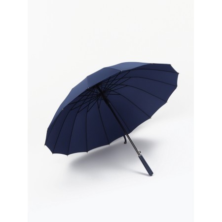 Umbrella is a s/auth r51/60 16sp n/u/u plain a straight handle to the leatherette-1
