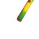 Black pencil with an eraser "Zoo", hardness of NV
