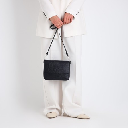 Female bag on a magnet, blue color-7
