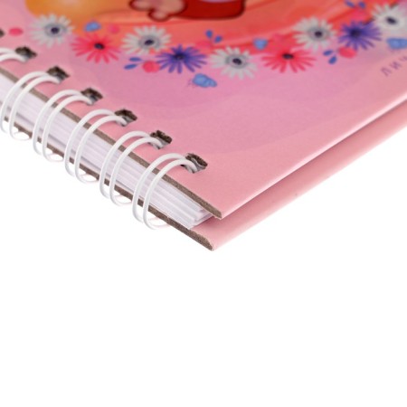 Notebook Gift Book on a lock, A6, 45 sheets, in the Red Panda line-2