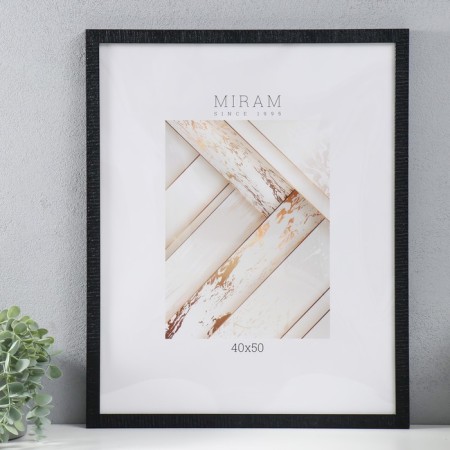 Photo frame Plastic "Mira" 40x50 cm, 641872-16 (plastic screen)-1