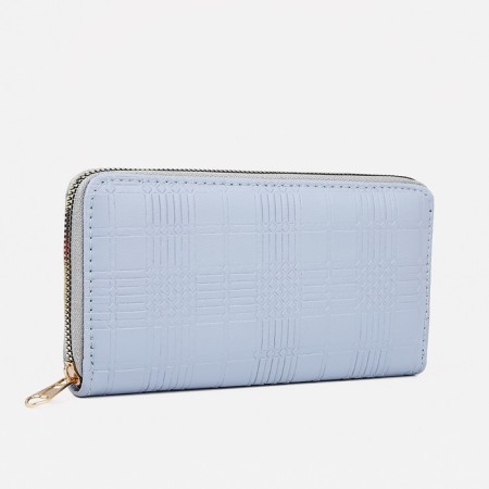 Lightning wallet, gray-blue color