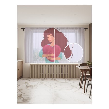 Photo "hugging heart", size 145x180 cm, 2 pcs