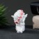 Figure "Angel in Wreath" Pearl, 7x5x5cm