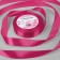 Satin tape, 20 mm × 23 ± 1 m, color amaranth No. 27