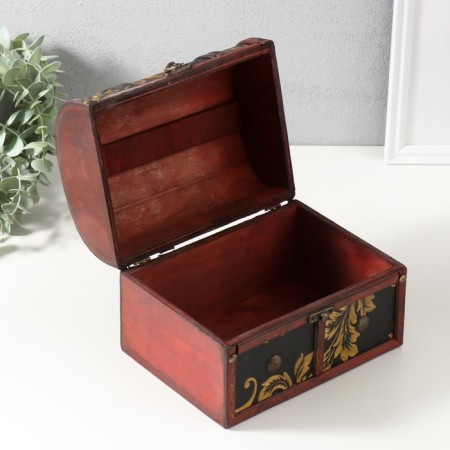 Casket chest "Patterns" 20x15x15.5 cm-2