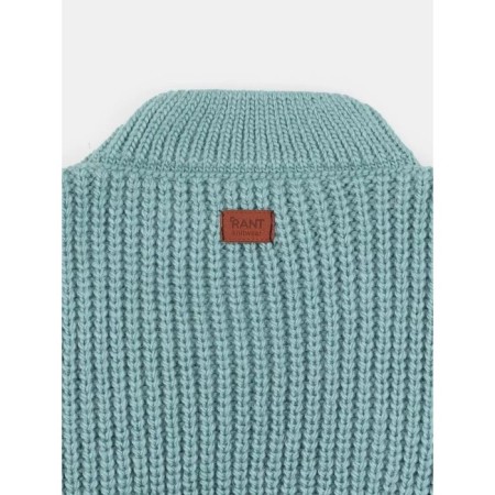 Sweater Children's Knitted Rant KnitWear, height 68 cm, mint color-4