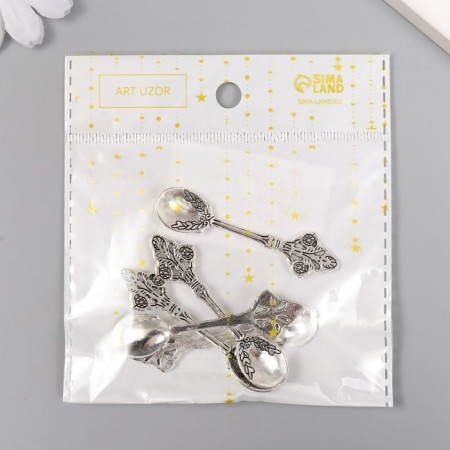 Souvenir wallet metal "Royal spoon" 5.9x1.4 cm-6