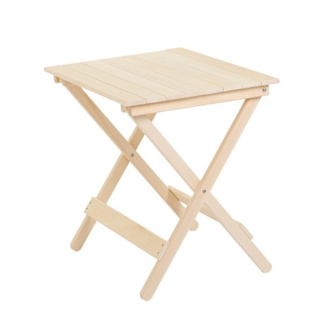 Folding table, 80 × 60 × 75cm, from linden, extra-1