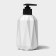 Liquid soap dispenser "City", plastic, 7 × 7 × 15 cm, white
