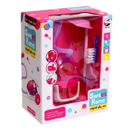 Set "hostess": vacuum cleaner with light and sound, cleaning belonging-7