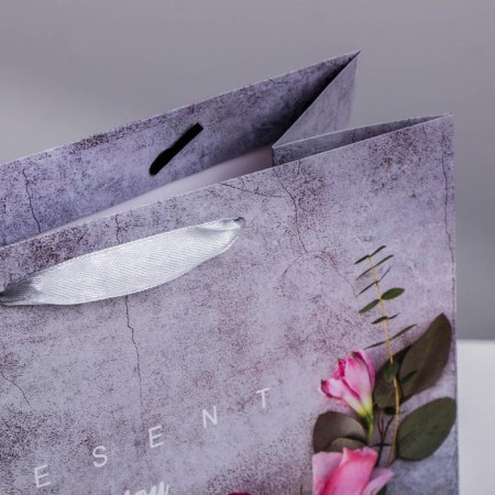 Gift laminated square, packaging, “only for you”, 22 x 22 x 11 cm-3