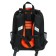 School backpack 38 x 30 x 16 cm, ergonomic back, stavia "spider", black