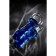 Sexus Glass anal plug, glass, blue color, 16 cm, d = 3.5 cm